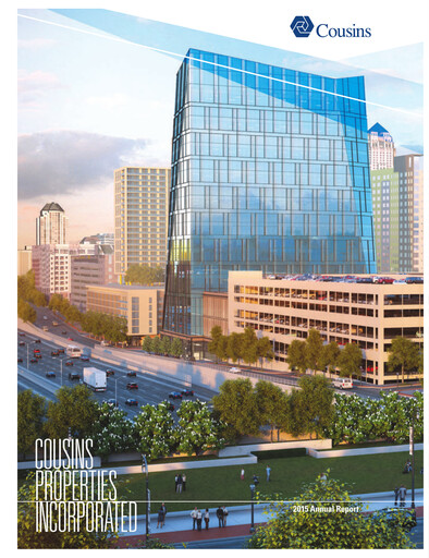 Thumbnail Cousins Properties
 Annual Report 2015