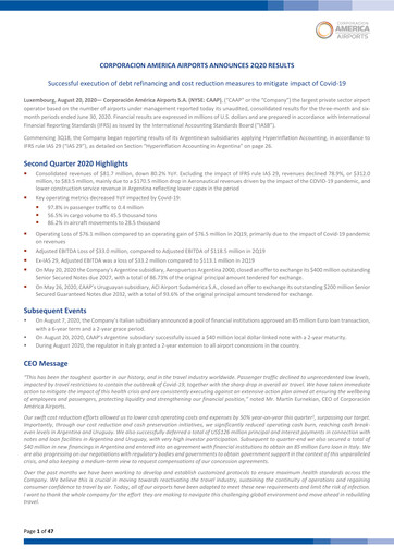 Thumbnail Corporación América Airports Quarterly Report 2020-q2