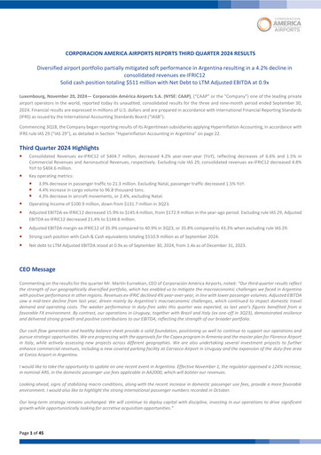 Thumbnail Corporación América Airports Quarterly Report 2024-q3