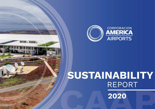 Thumbnail Corporación América Airports Sustainability Report 2020