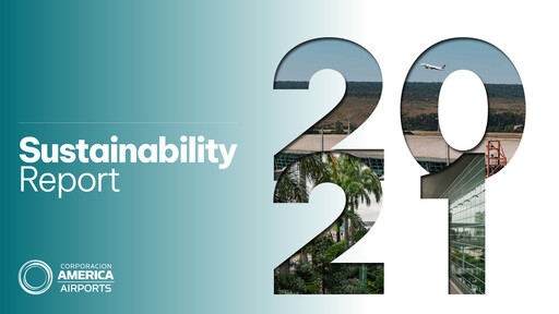 Thumbnail Corporación América Airports Sustainability Report 2021