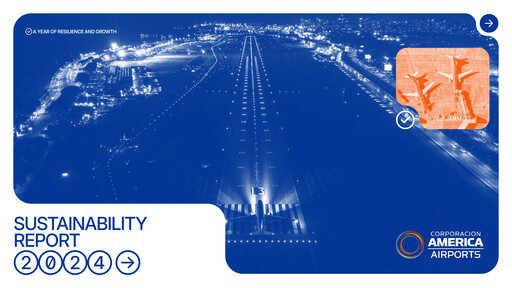 Thumbnail Corporación América Airports Sustainability Report 2024
