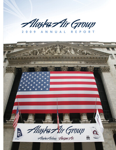 Thumbnail Alaska Airlines
 Annual Report 2009