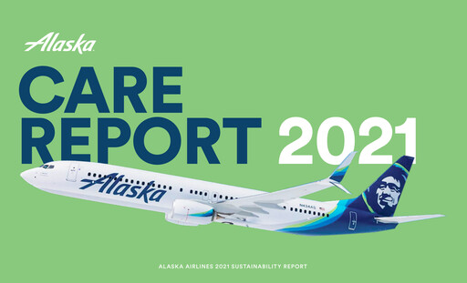 Thumbnail Alaska Airlines
 Sustainability Report 2021