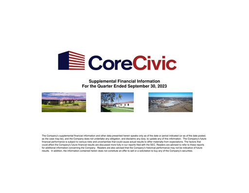 Thumbnail CoreCivic Quarterly Report 2023-q3