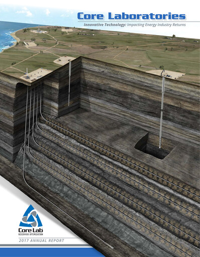 Thumbnail Core Laboratories
 Annual Report 2017