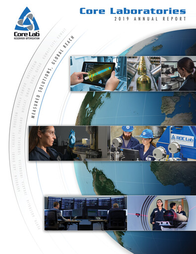 Thumbnail Core Laboratories
 Annual Report 2019