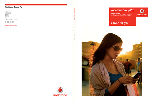 Thumbnail Vodafone Annual Report 2010