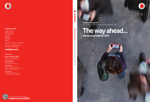 Thumbnail Vodafone Annual Report 2013