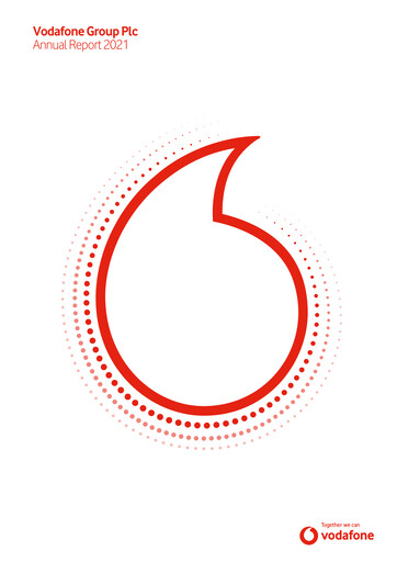 Thumbnail Vodafone Annual Report 2021