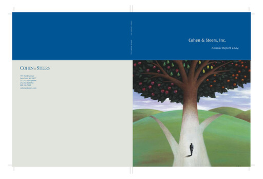 Thumbnail Cohen & Steers Annual Report 2004