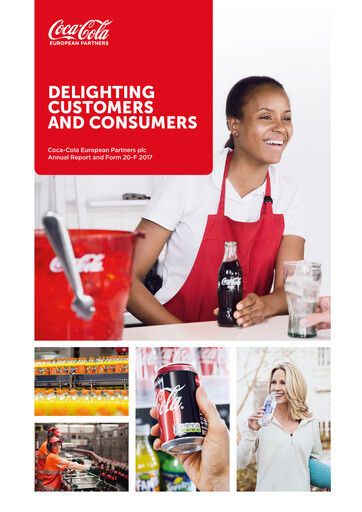 Miniature Coca-Cola European Partners
 Rapport annuel 2017