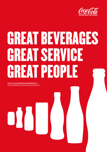 Miniature Coca-Cola European Partners
 Rapport annuel 2018