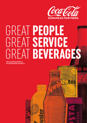 Miniature Coca-Cola European Partners
 Rapport annuel 2019