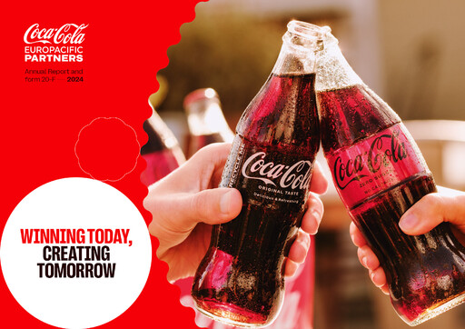 Miniature Coca-Cola European Partners
 Rapport annuel 2024