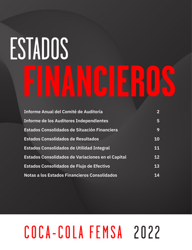 Thumbnail Coca-Cola FEMSA Financial Statement 2022