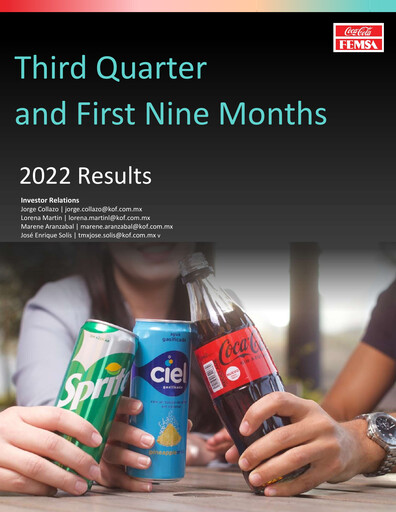 Thumbnail Coca-Cola FEMSA Quarterly Report 2022-q3