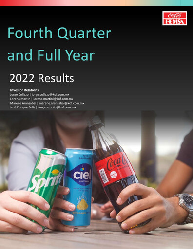 Thumbnail Coca-Cola FEMSA Quarterly Report 2022-q4