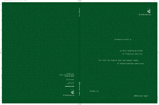 Thumbnail CNO Financial Group
 Annual Report 2005