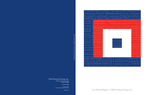 Thumbnail CNO Financial Group
 Annual Report 2011
