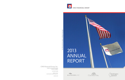 Thumbnail CNO Financial Group
 Annual Report 2013