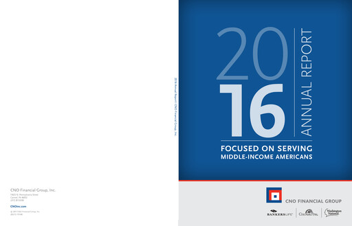 Thumbnail CNO Financial Group
 Annual Report 2016