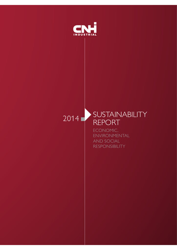 Thumbnail CNH Industrial
 Sustainability Report 2014