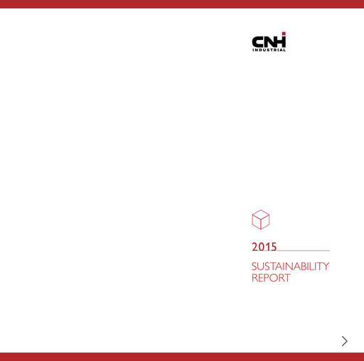 Thumbnail CNH Industrial
 Sustainability Report 2015