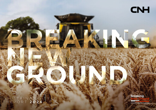 Thumbnail CNH Industrial
 Sustainability Report 2024