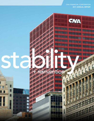 Thumbnail CNA Financial Annual Report 2011