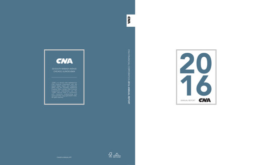 Thumbnail CNA Financial Annual Report 2016