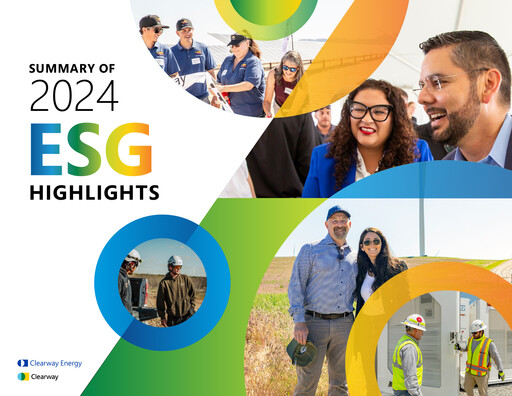 Thumbnail Clearway Energy
 ESG Report 2024