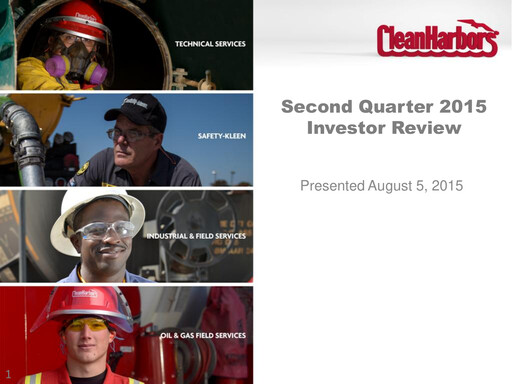 Thumbnail Clean Harbors
 Quarterly Report 2015-q2