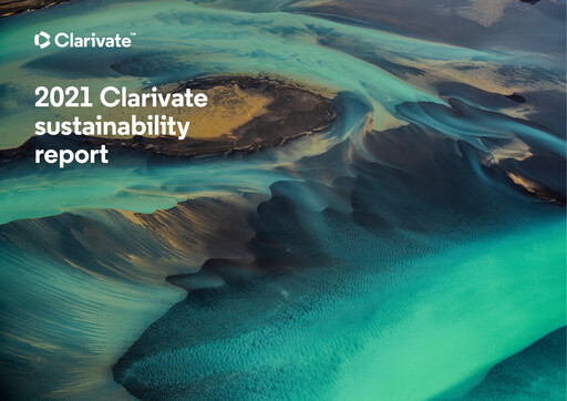 Thumbnail Clarivate Sustainability Report 2021
