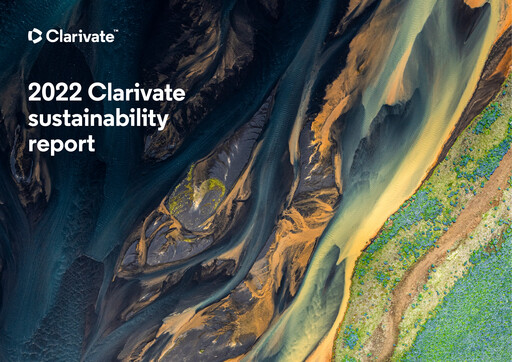 Thumbnail Clarivate Sustainability Report 2022