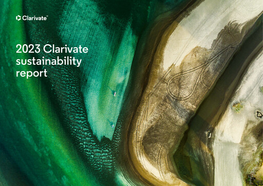 Thumbnail Clarivate Sustainability Report 2023