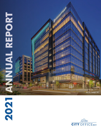 Thumbnail City Office REIT
 Annual Report 2021