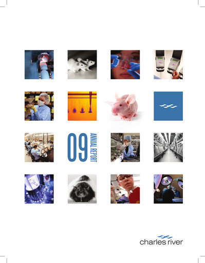 Vorschaubild Charles River Laboratories
 Jahresbericht 2009