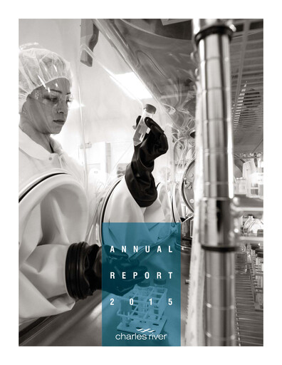 Vorschaubild Charles River Laboratories
 Jahresbericht 2015