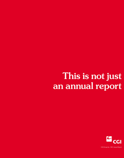 Thumbnail CGI Annual Report 2001