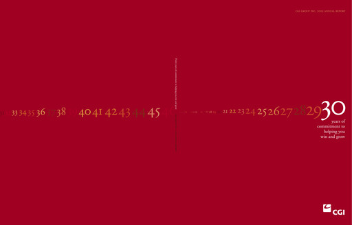 Thumbnail CGI Annual Report 2005