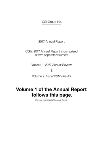 Thumbnail CGI Annual Report 2017