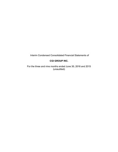 Thumbnail CGI Financial Statement 2016-q3