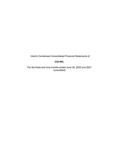 Thumbnail CGI Financial Statement 2022-q3