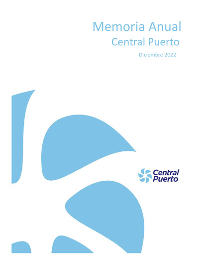 Miniature Central Puerto
 Rapport annuel 2022