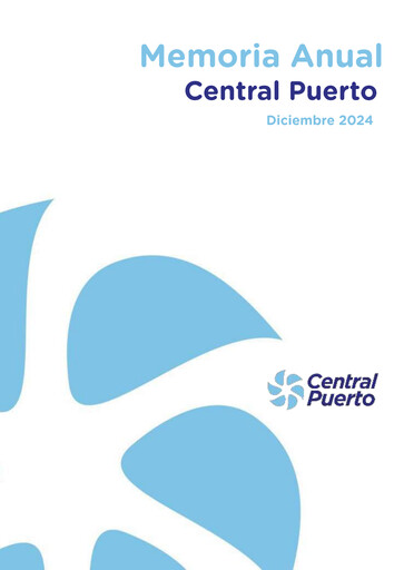 Miniature Central Puerto
 Rapport annuel 2024