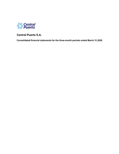 Vorschaubild Central Puerto
 Finanzmitteilung 2026-q1