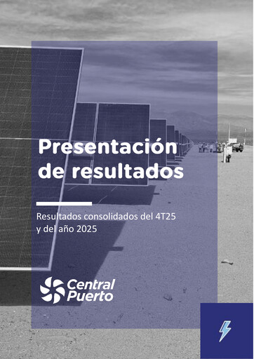Thumbnail Central Puerto
 Quarterly Report 2025-q4