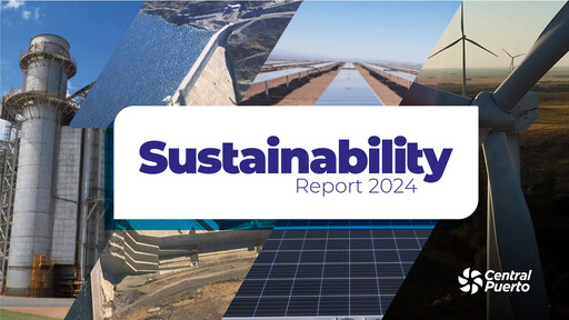 Thumbnail Central Puerto
 Sustainability Report 2024