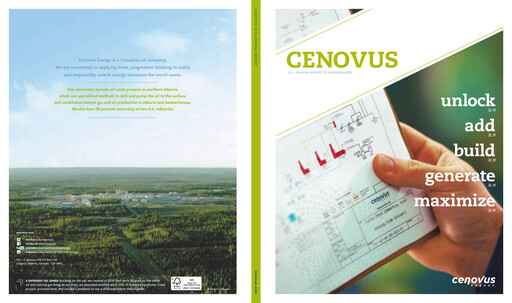 Thumbnail Cenovus Energy
 Annual Report 2011